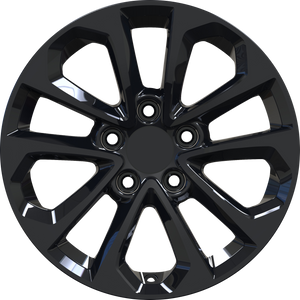 YKW Replica MF21 Gloss Black 16x7 +40 5x114.3mm 64.1mm - Wheelwiz