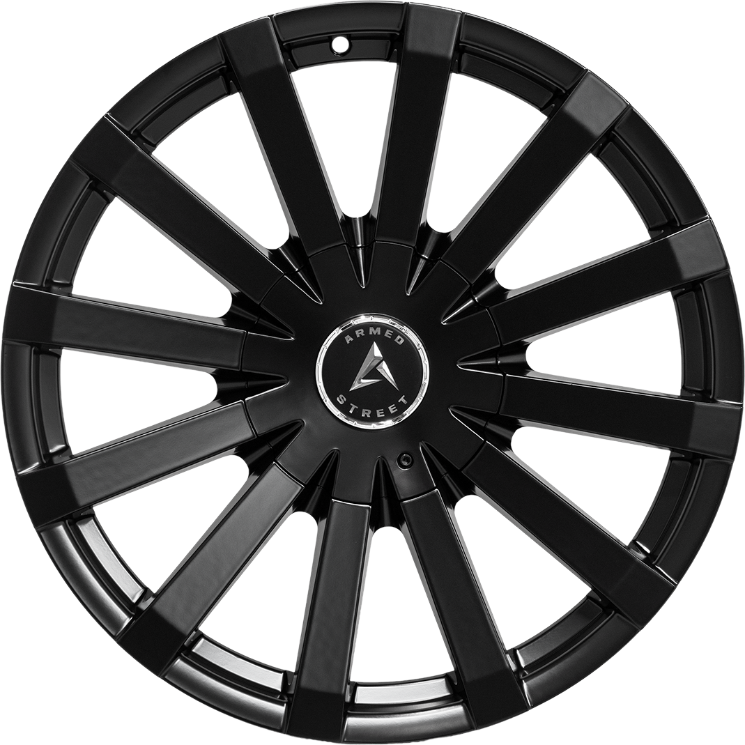 Armed Wheels Outlaw Matte Black 18x8 +20 6x135mm 87.1mm - Wheelwiz