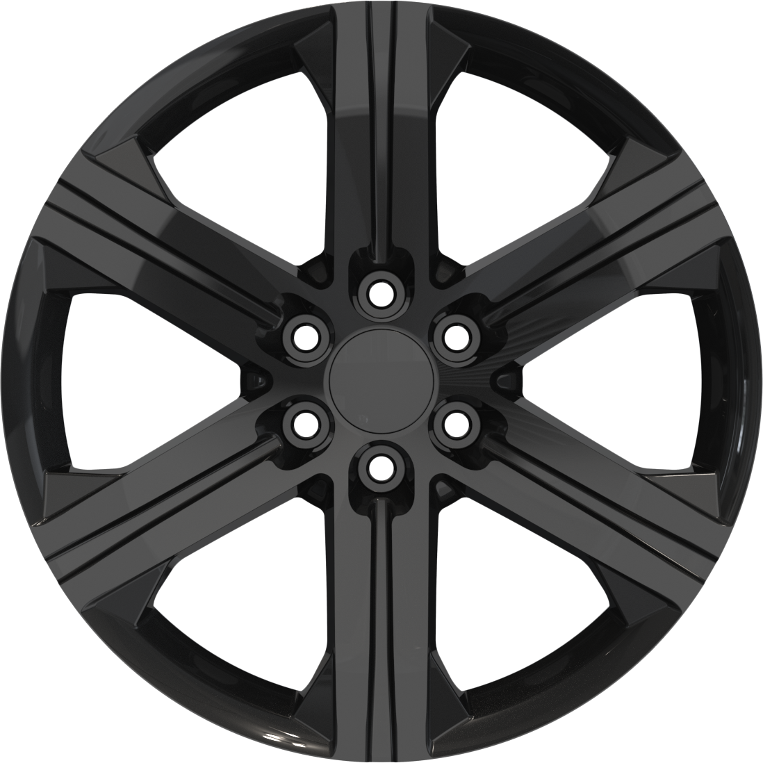 YKW Replica GR2 Gloss Black 22x9 +24 6x139.7mm 78.1mm - Wheelwiz