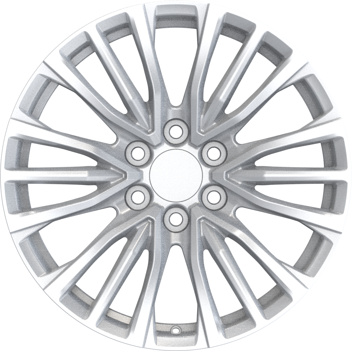 YKW Replica CDR1 Silver 20x9 +28 6x139.7mm 78.1mm - Wheelwiz