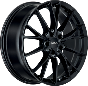 MAK Fabrik Gloss Black 17x7.5 +52 5x112mm 66.6mm - Wheelwiz