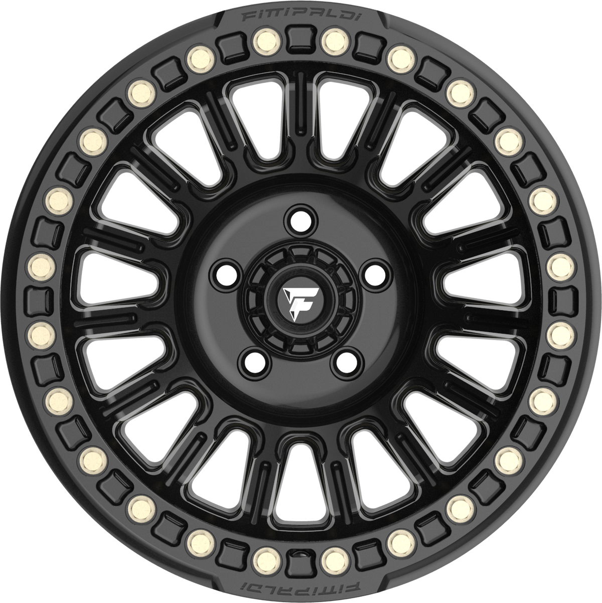 Fittipaldi FB152B Satin Black 17x9 -38 6x139.7mm 106.2mm - Wheelwiz