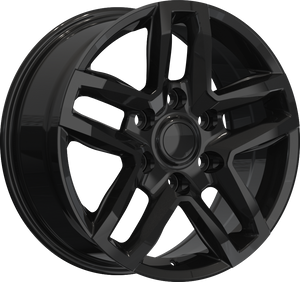 YKW Replica JA1 Gloss Black 18x8 +35 6x132mm 74.5mm - Wheelwiz