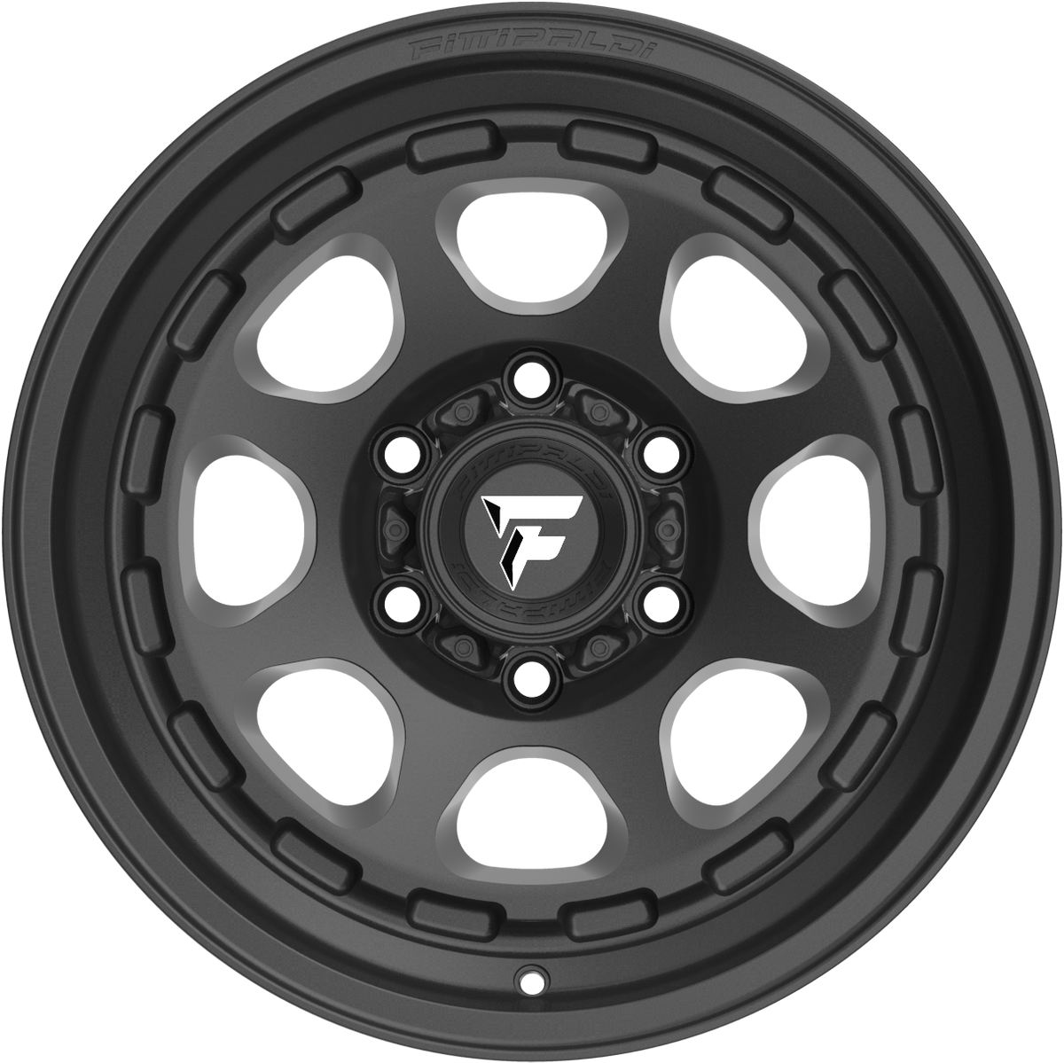 Fittipaldi FT103SB Satin Black 17x8.5 0 6x139.7mm 106.2mm - Wheelwiz