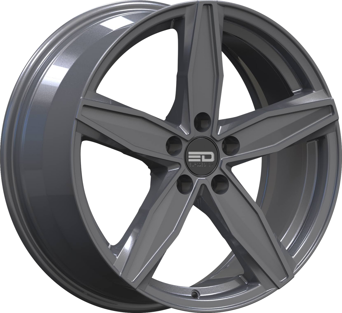 Euro Design Berlin Gloss Gunmetal 16x7 +42 5x114.3mm 67.1mm