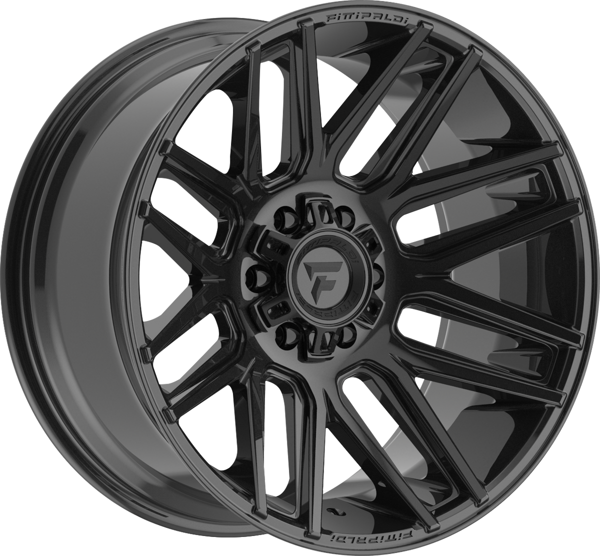 Fittipaldi FA14B Gloss Black 22x10 -19 8x165.1mm 125.2mm - Wheelwiz