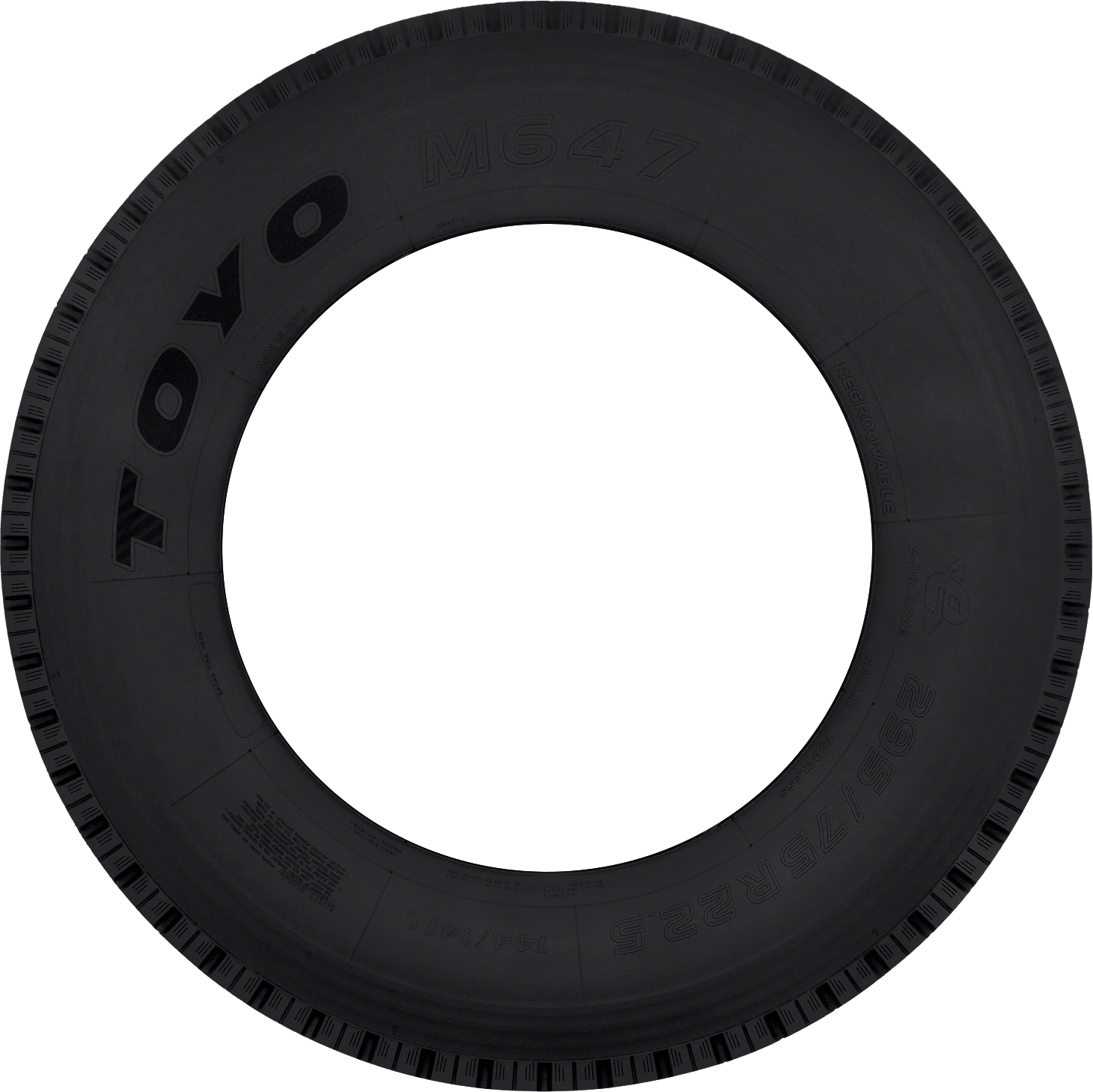 Toyo M647 11R22.5 - Wheelwiz