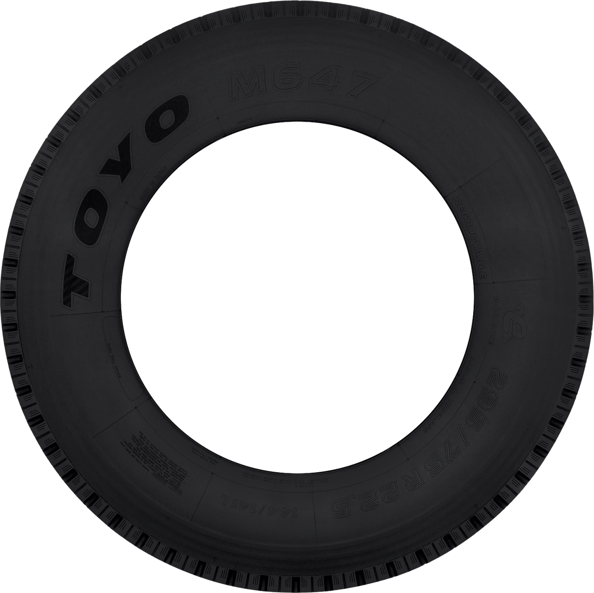 Toyo M647 11R24.5 - Wheelwiz