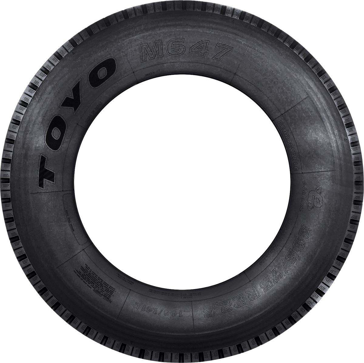 Toyo M647 11R24.5