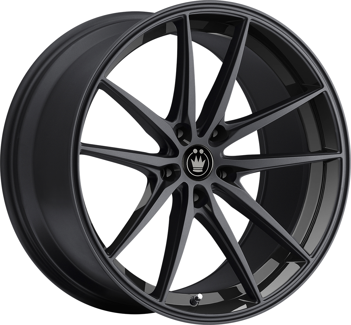 Konig Oversteer Gloss Black 18x8 +45 5x100mm 73.1mm - Wheelwiz