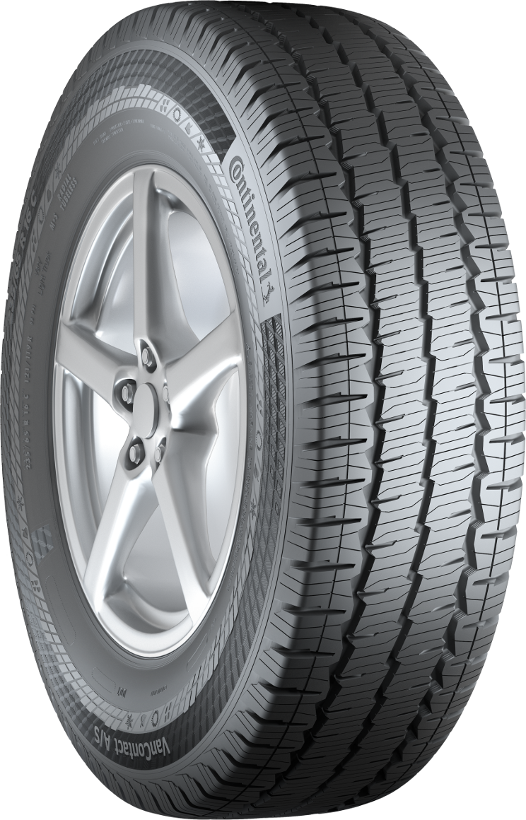 Continental VanContact A/S 225/75R16C 121/120R E/10 - Wheelwiz