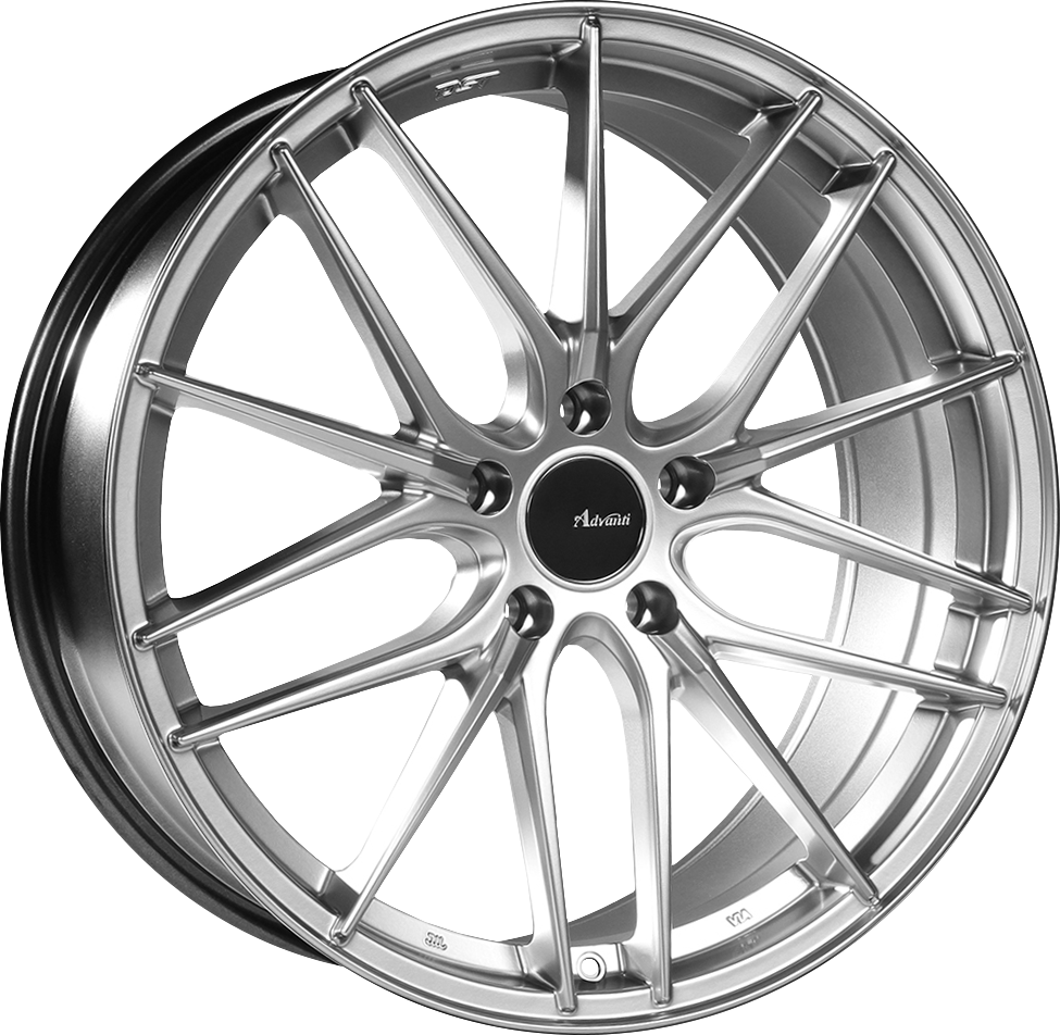 Advanti Catalan Hyper Silver 20x10 +45 5x108mm 73.1mm - Wheelwiz