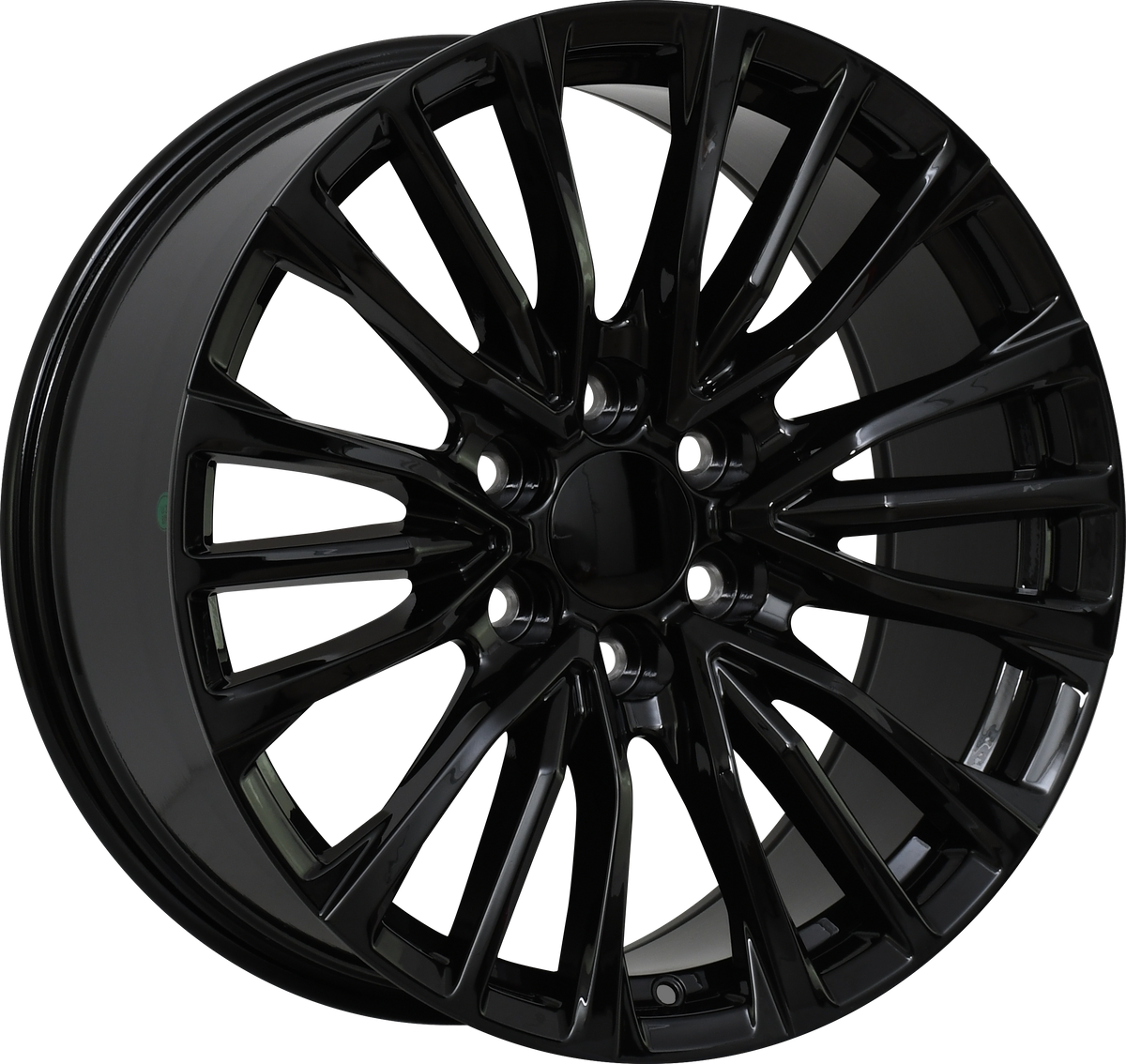 YKW Replica CDR3 Gloss Black 24x10 +31 6x139.7mm 78.1mm