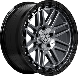 Armed Wheels Tank Matte Black + Gunmetal Face 18x9 0 5x127mm 78.1mm