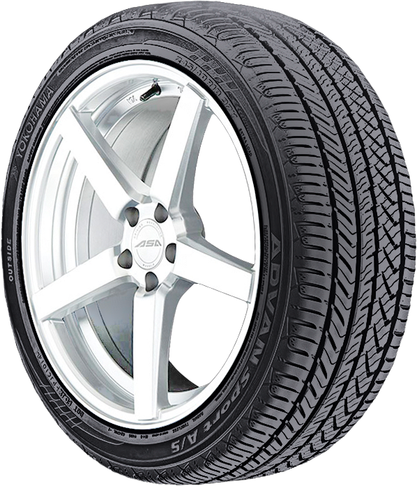 Yokohama Advan Sport A/S 225/45R17XL - Wheelwiz