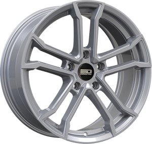 Euro Design Monaco Silver 18x8 +42 5x114.3mm 67.1mm - WheelWiz