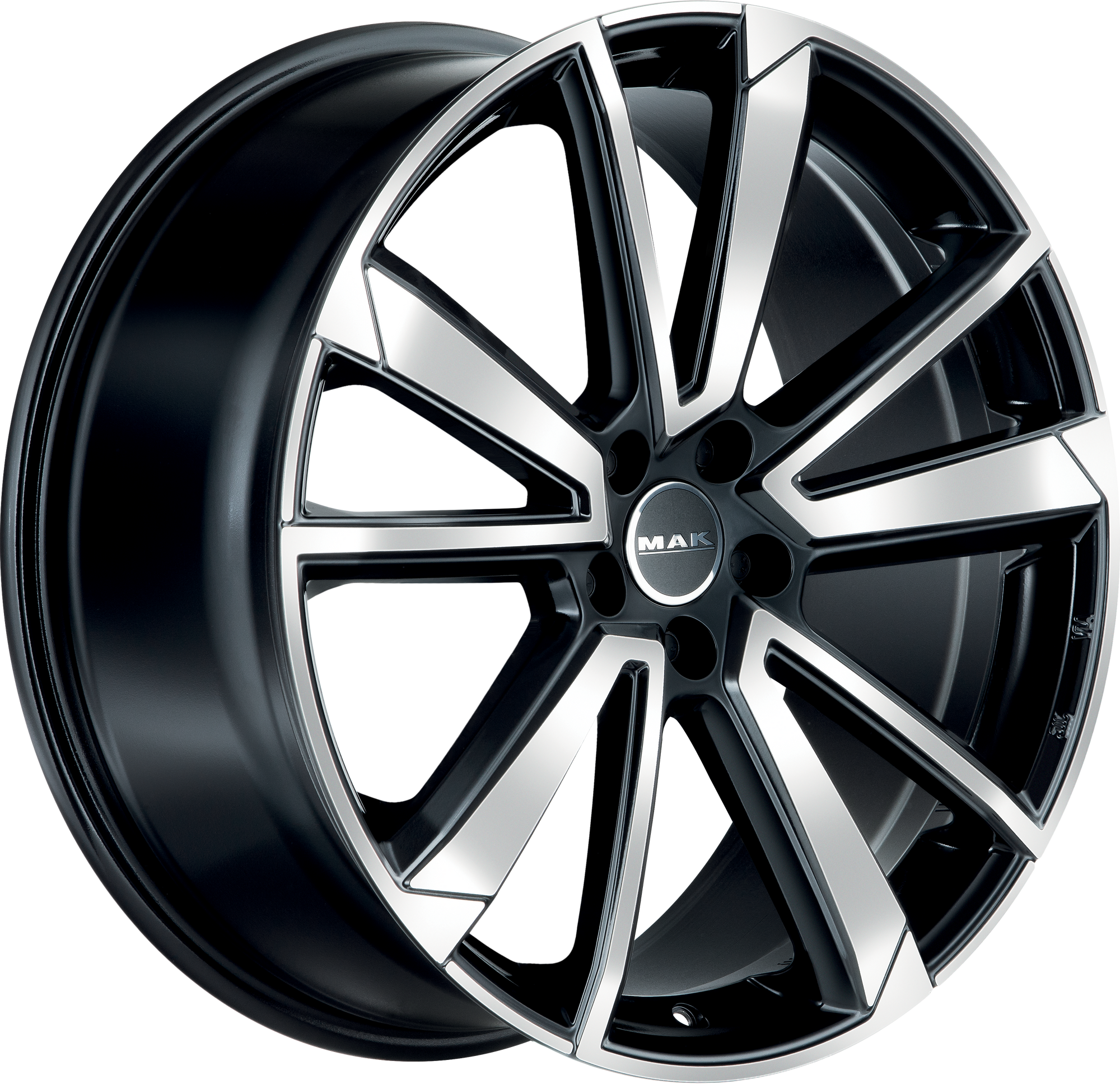 MAK Fivestar Black Mirror 20x8.5 +50 5x108mm 63.4mm