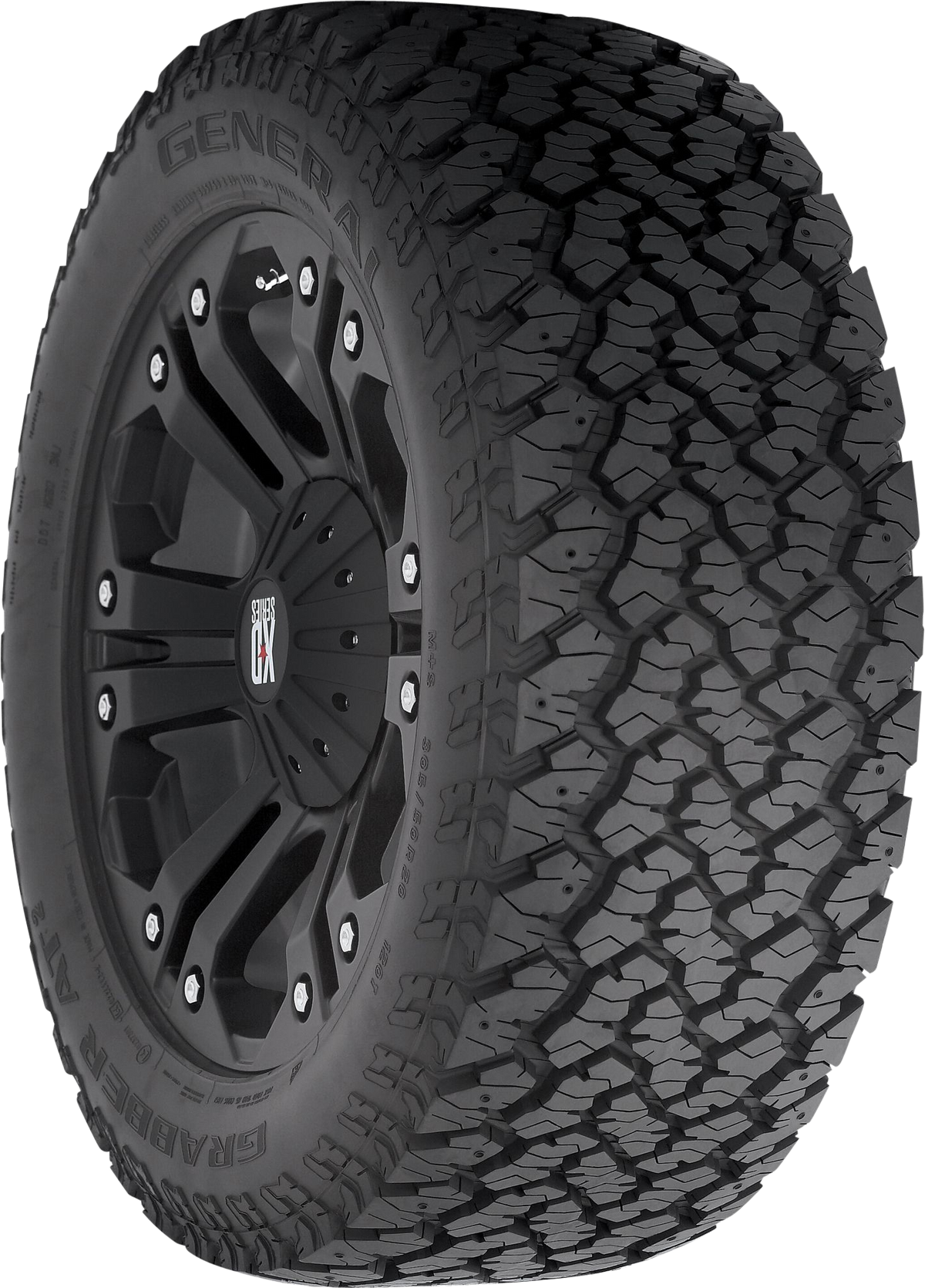 General Tire Grabber AT2 33X12.50R20/10 - Wheelwiz
