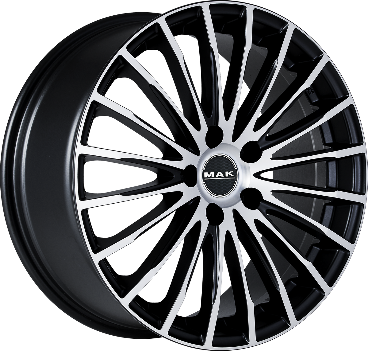 MAK Fatale Ice Black 17x7 +35 4x98mm 58.1mm - Wheelwiz
