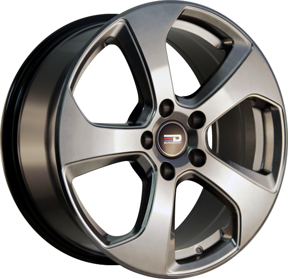 Euro Design EV-2 Hyper Black 17x7.5 +42 5x112mm 57.1mm - Wheelwiz