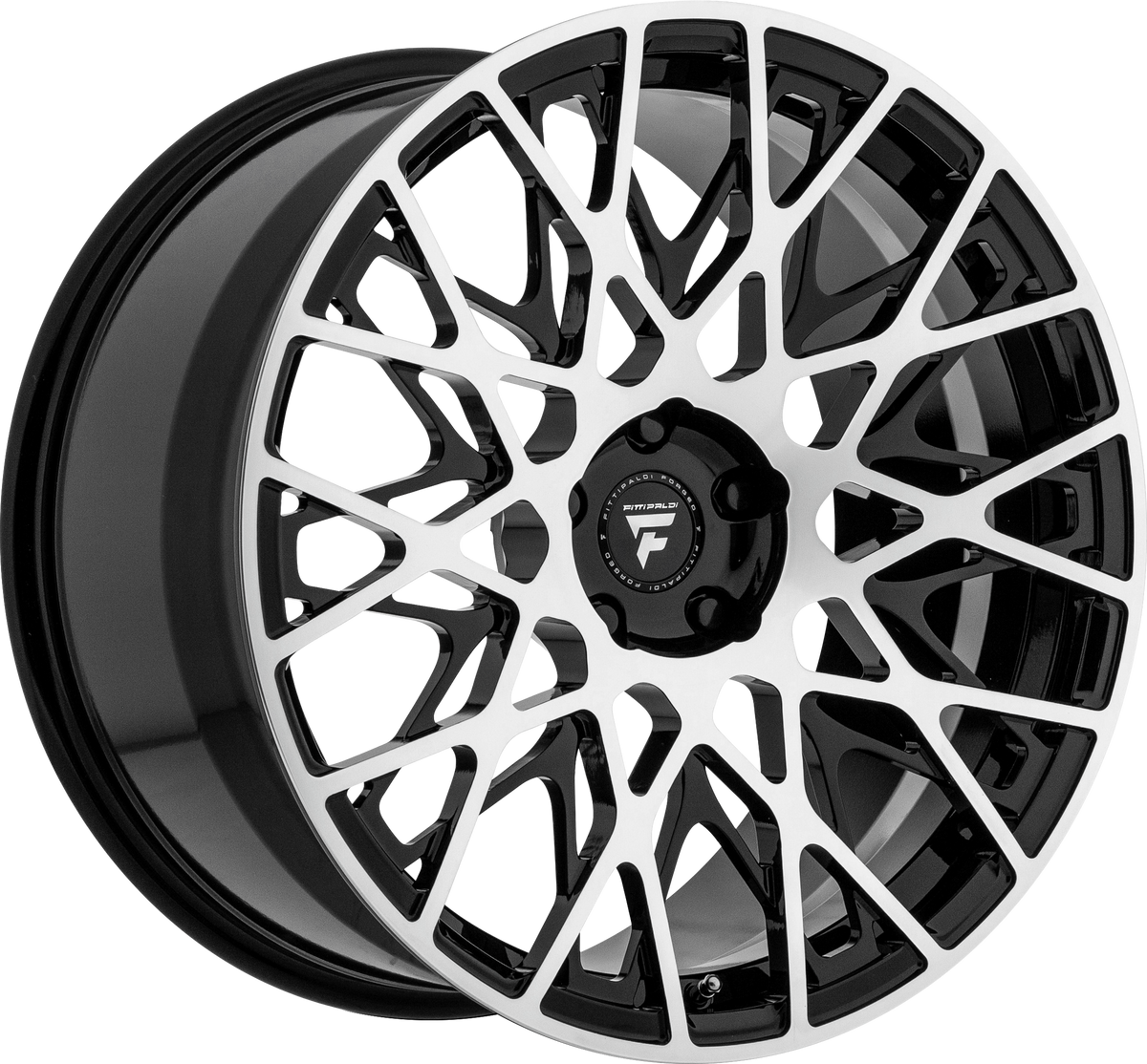 Fittipaldi FSF08 Black Machined 20x10.5 +45 5x120mm 66.9mm - WheelWiz