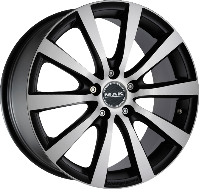 MAK IGUAN Ice Black 16x7 +35 5x120mm 72.6mm - Wheelwiz