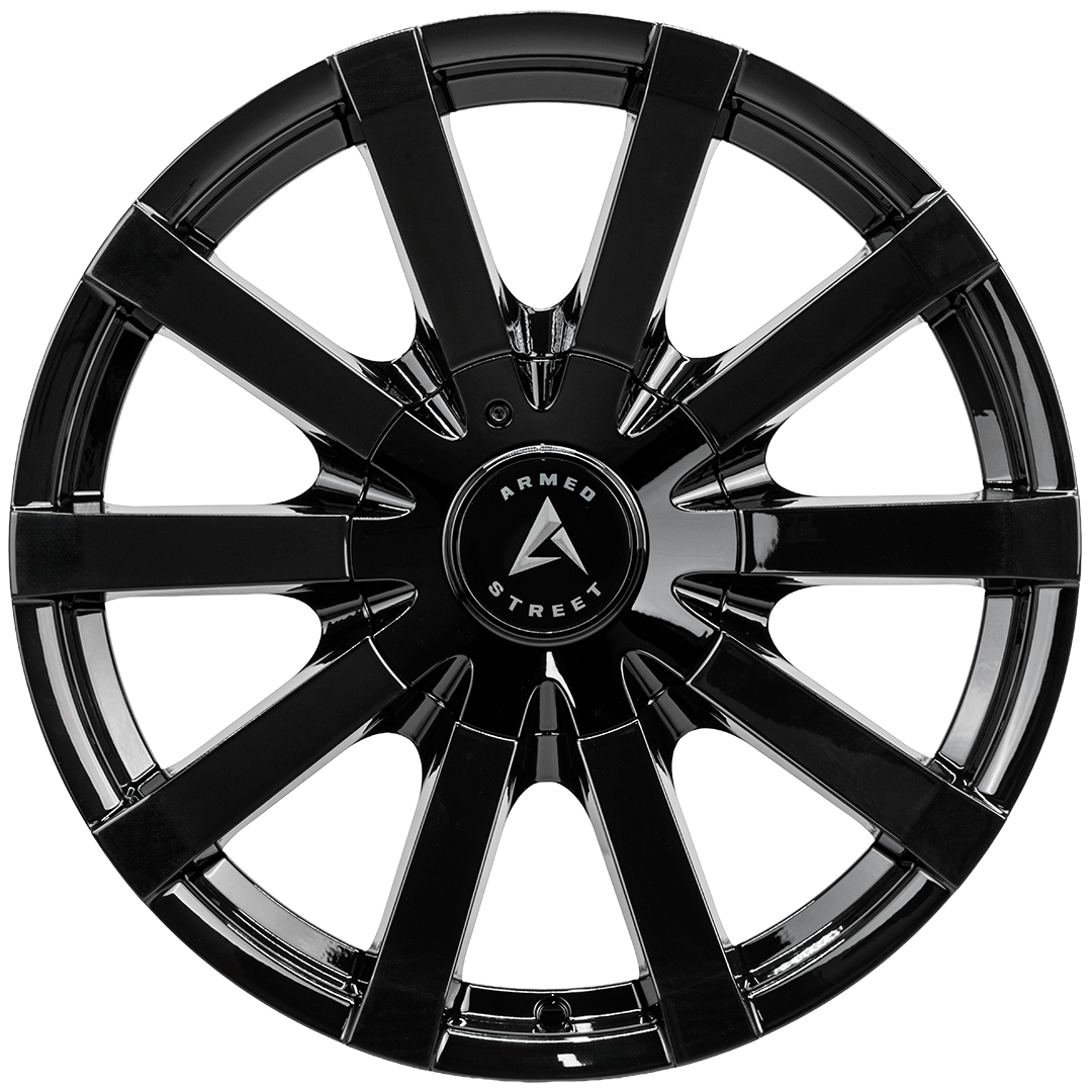 Armed Wheels Outlaw Gloss Black 18x8 +20 5x113mm 74.1mm - Wheelwiz