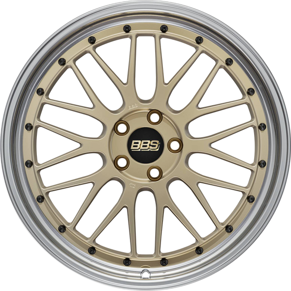 BBS LM 17x7.5 +38 5x114.3 PFS GOLD POLISHED– Wheelwiz