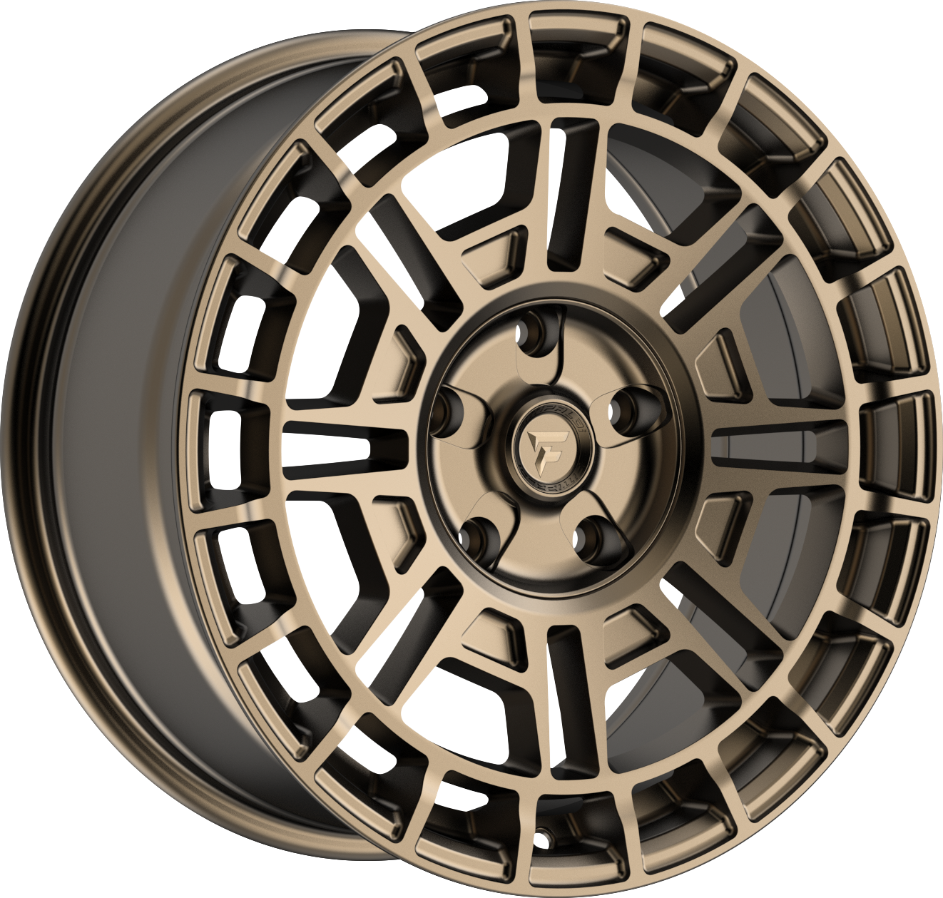 Fittipaldi FT109Z Satin Bronze 18x8 +35 5x108mm 73.1mm - Wheelwiz