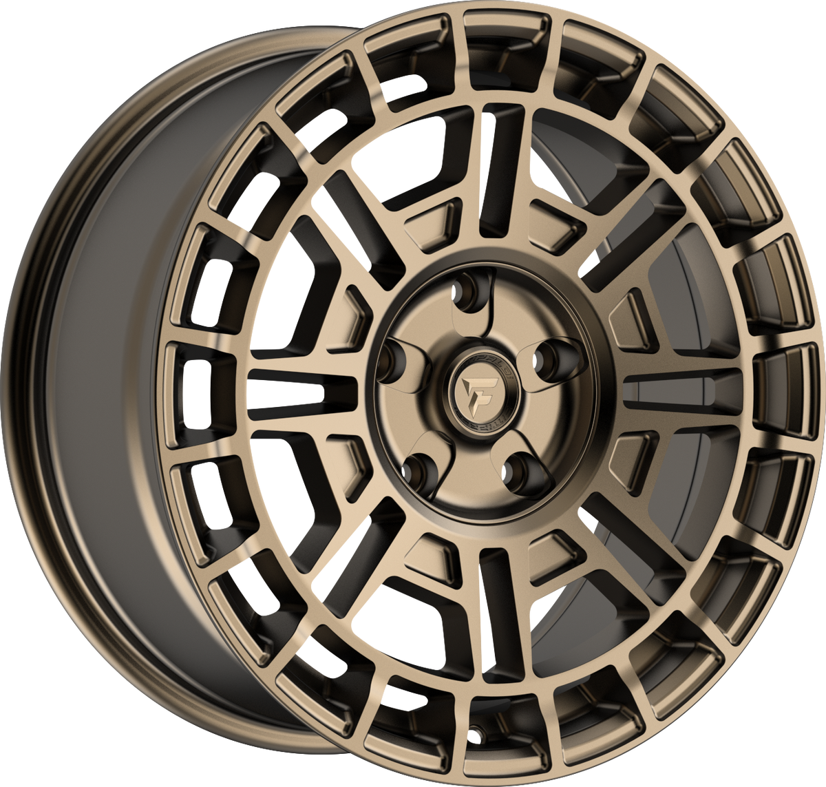 Fittipaldi FT109Z Satin Bronze 17x8 +35 5x100mm 66.6mm - Wheelwiz