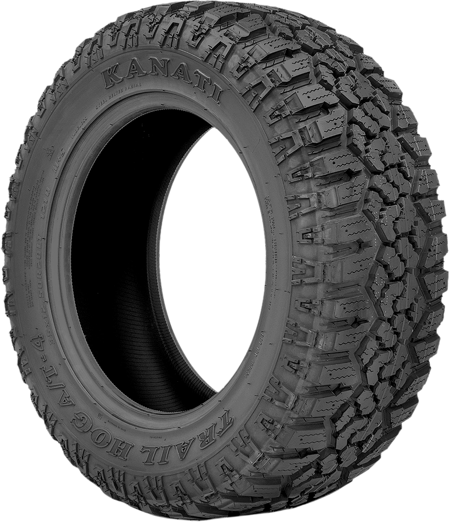 Kanati TrailHog A/T-4 33X12.50R20 STUDDABLE - Wheelwiz