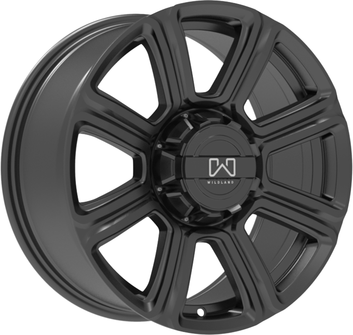 Wildland Hurricane Gloss Black 17x8 +18 8x170mm 125.1mm - Wheelwiz