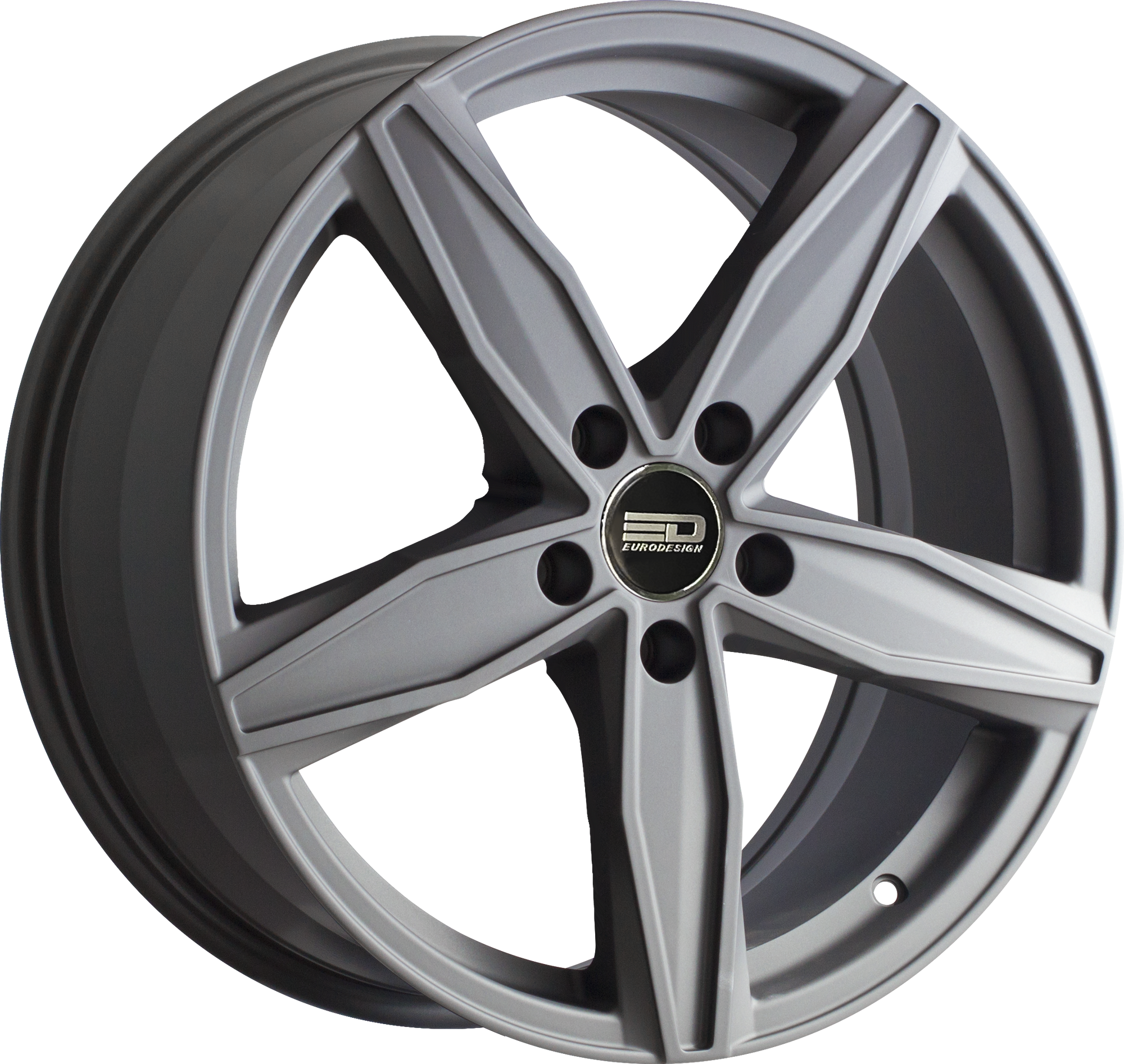 Euro Design Berlin Matte Gunmetal 16x7 +42 5x112mm 57.1mm