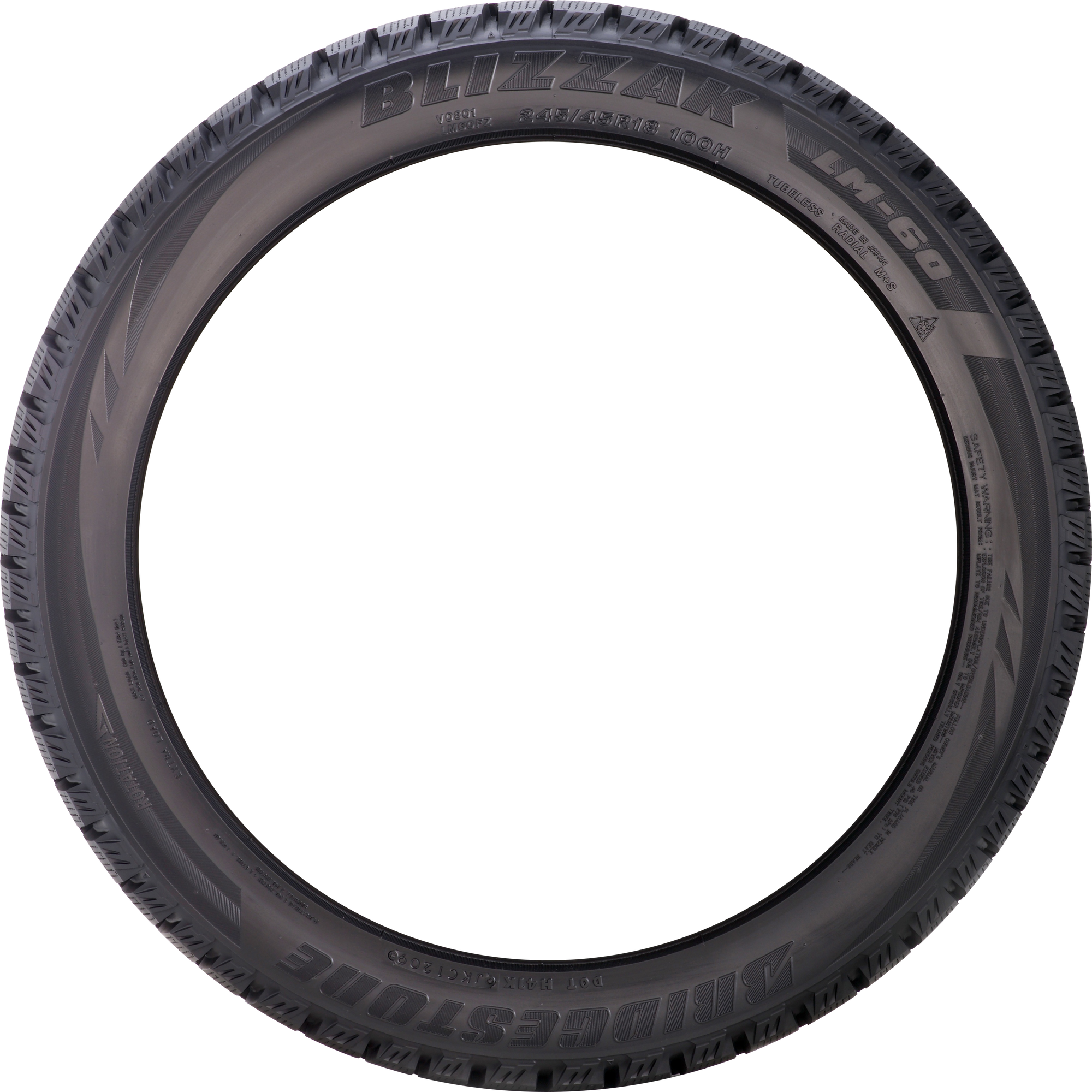 Bridgestone Blizzak LM-60 RFT 235/55R18