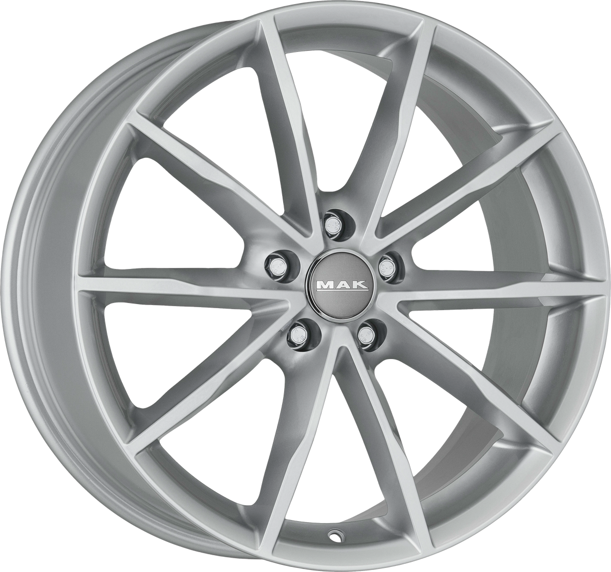 MAK RINGE Silver 18x8 +47 5x112mm 66.45mm - Wheelwiz