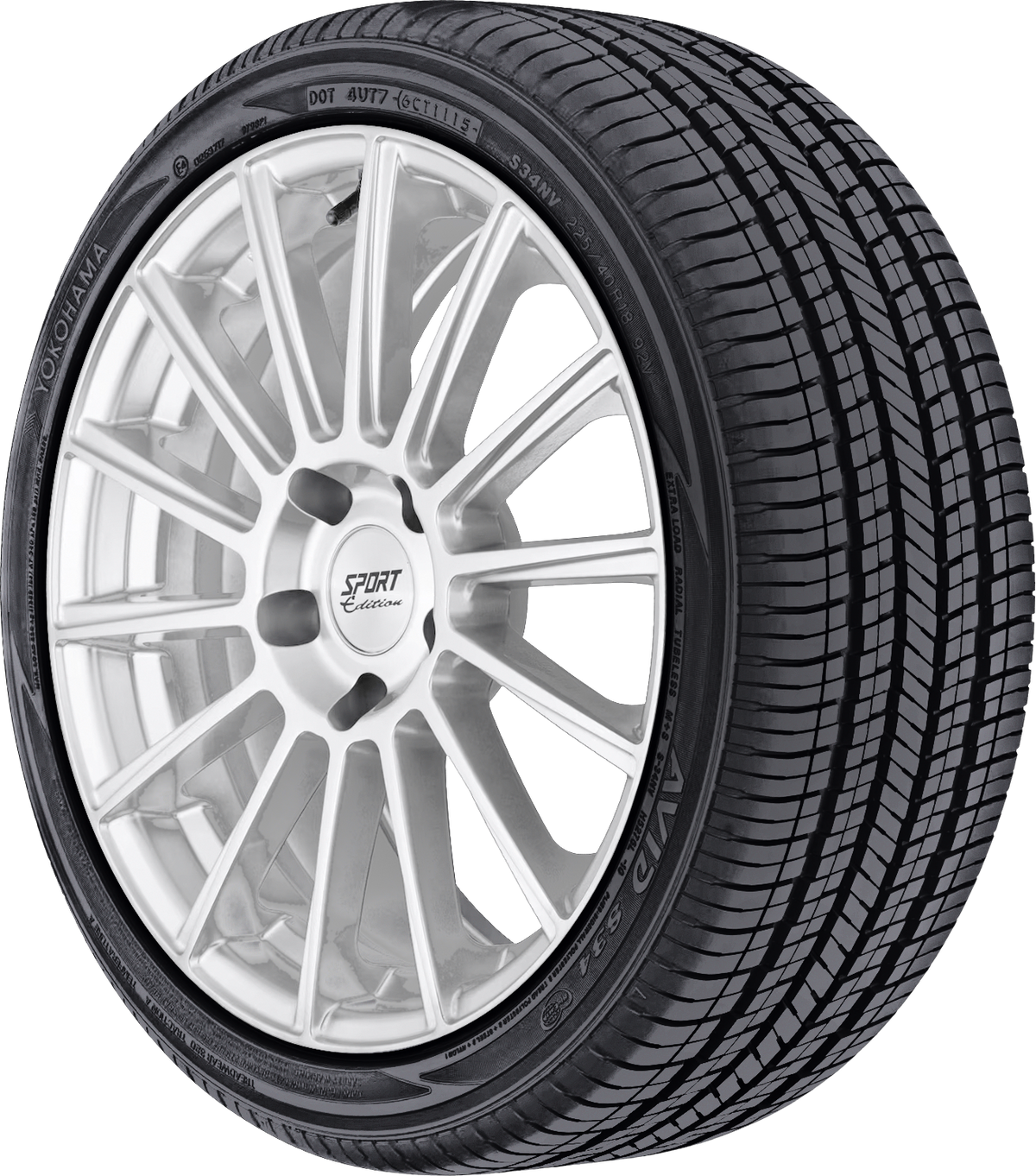Yokohama AVID S34B 225/40R18 92V XL - Wheelwiz