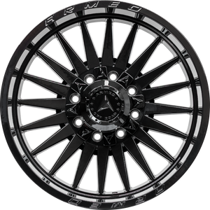 Armed Wheels Hostile Full Gloss Black 20x10 -18 8x165.1mm 125.1mm - Wheelwiz