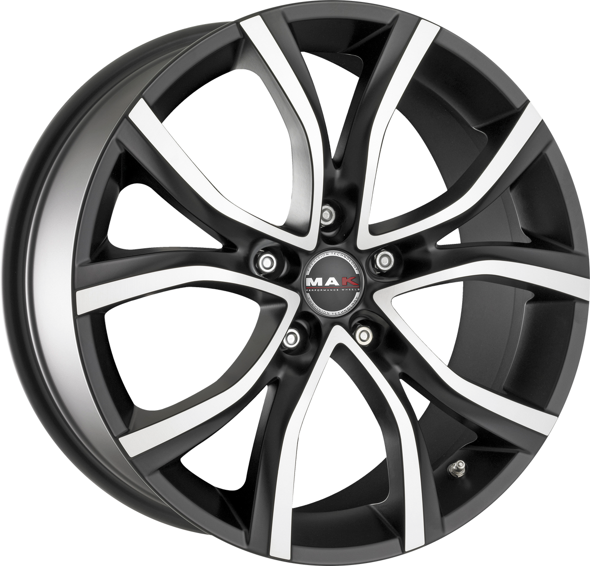 MAK NITRO5 Ice Titan 18x8 +15 5x120mm 74.1mm - Wheelwiz
