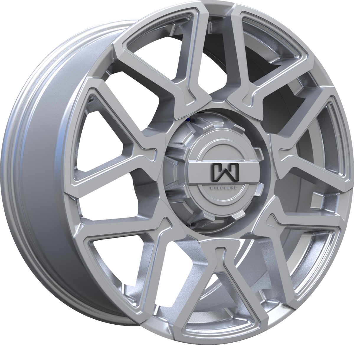 Wildland Cyclone Silver 20x8.5 +15 6x135|6x139.7mm 87.1mm - Wheelwiz