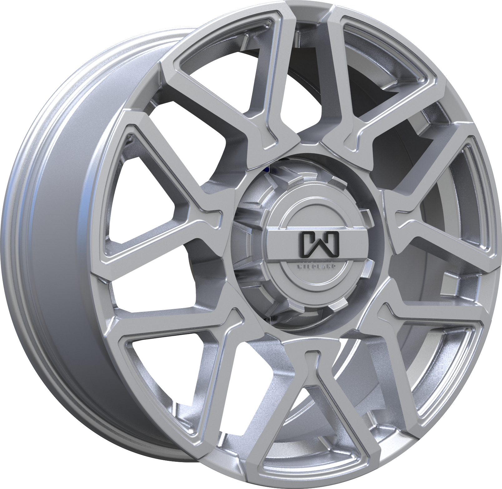 Wildland Cyclone Silver 17x8 +35 5x114.3mm 72.6mm