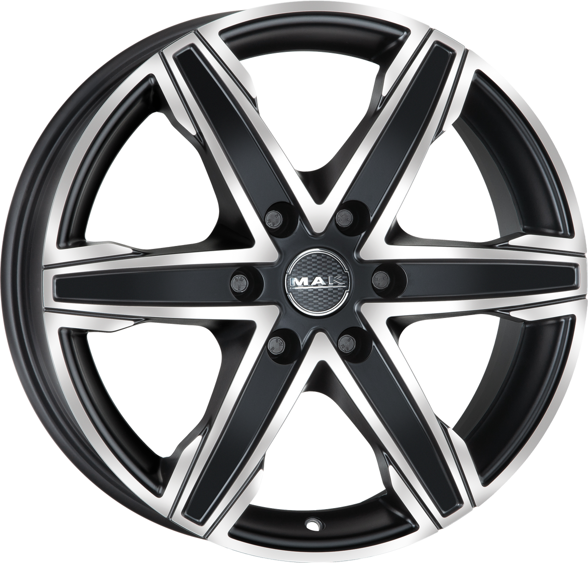 MAK KING6 Ice Black 16x6.5 +55 6x139.7mm 93.1mm - Wheelwiz