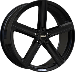 Euro Design Spa Gloss Black 19x8.5 +42 5x114.3mm 67.1mm - WheelWiz