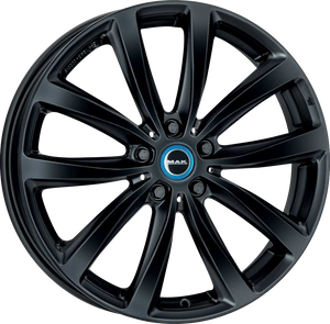 MAK WATT Matte Black 19x5 +43 5x112mm 66.6mm - Wheelwiz