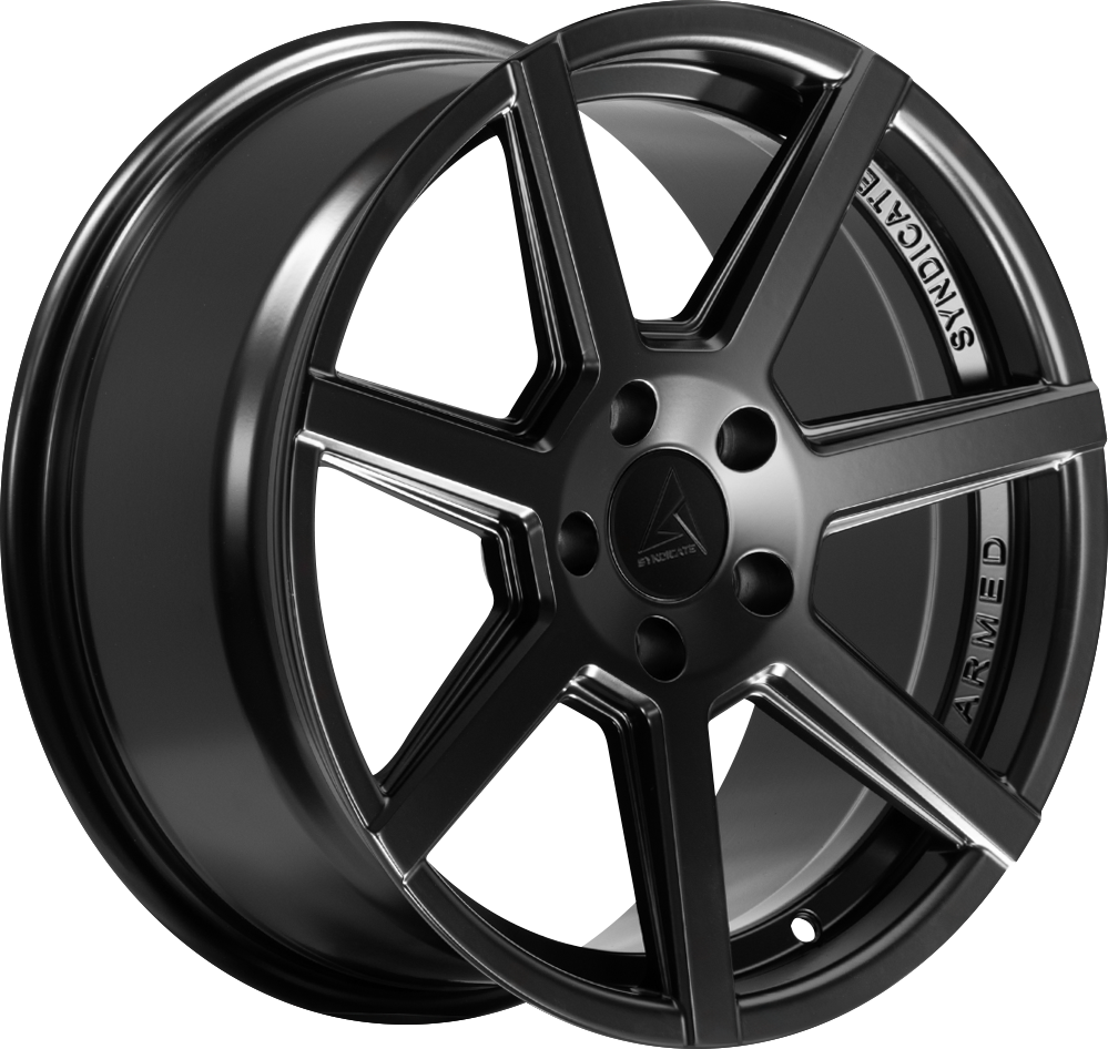 Armed Wheels Assassin Matte Black 18x8 +35 5x120mm 74.1mm - Wheelwiz