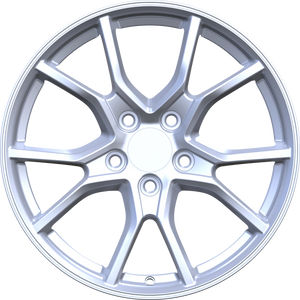 YKW Replica MF17 Silver 17x7.5 +40 5x114.3mm 64.1mm - Wheelwiz