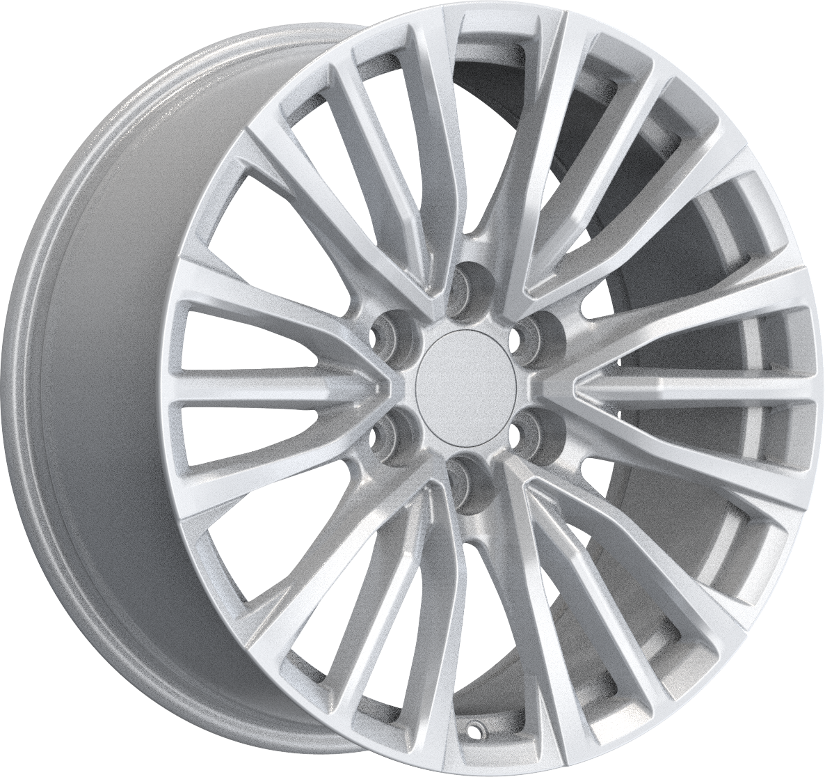 YKW Replica CDR1 Silver 20x9 +28 6x139.7mm 78.1mm - Wheelwiz