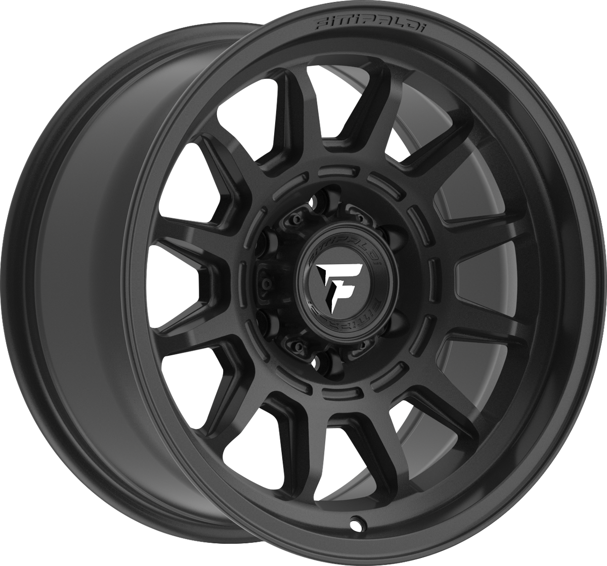 Fittipaldi FT102SB Satin Black 17x8.5 0 5x127mm 71.5mm - Wheelwiz