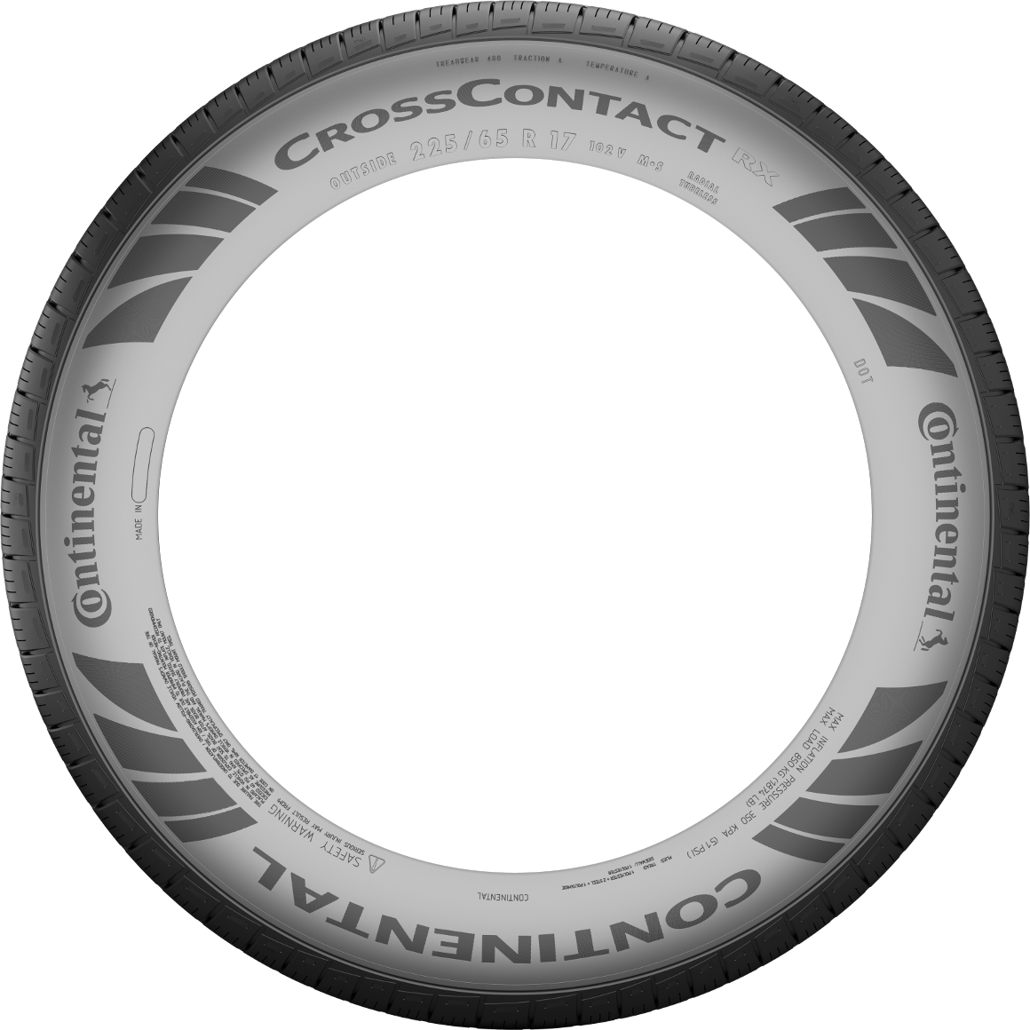 Continental CrossContact RX 265/45R21 108V XL - Wheelwiz