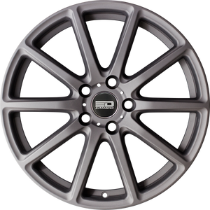 Euro Design Legend Matte Gunmetal 20x9.5 +24 5x112mm 66.5mm