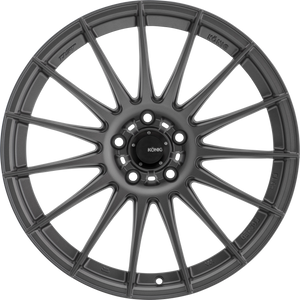 Konig Rennform Matte Grey 19x8.5 +45 5x112mm 66.56mm - Wheelwiz